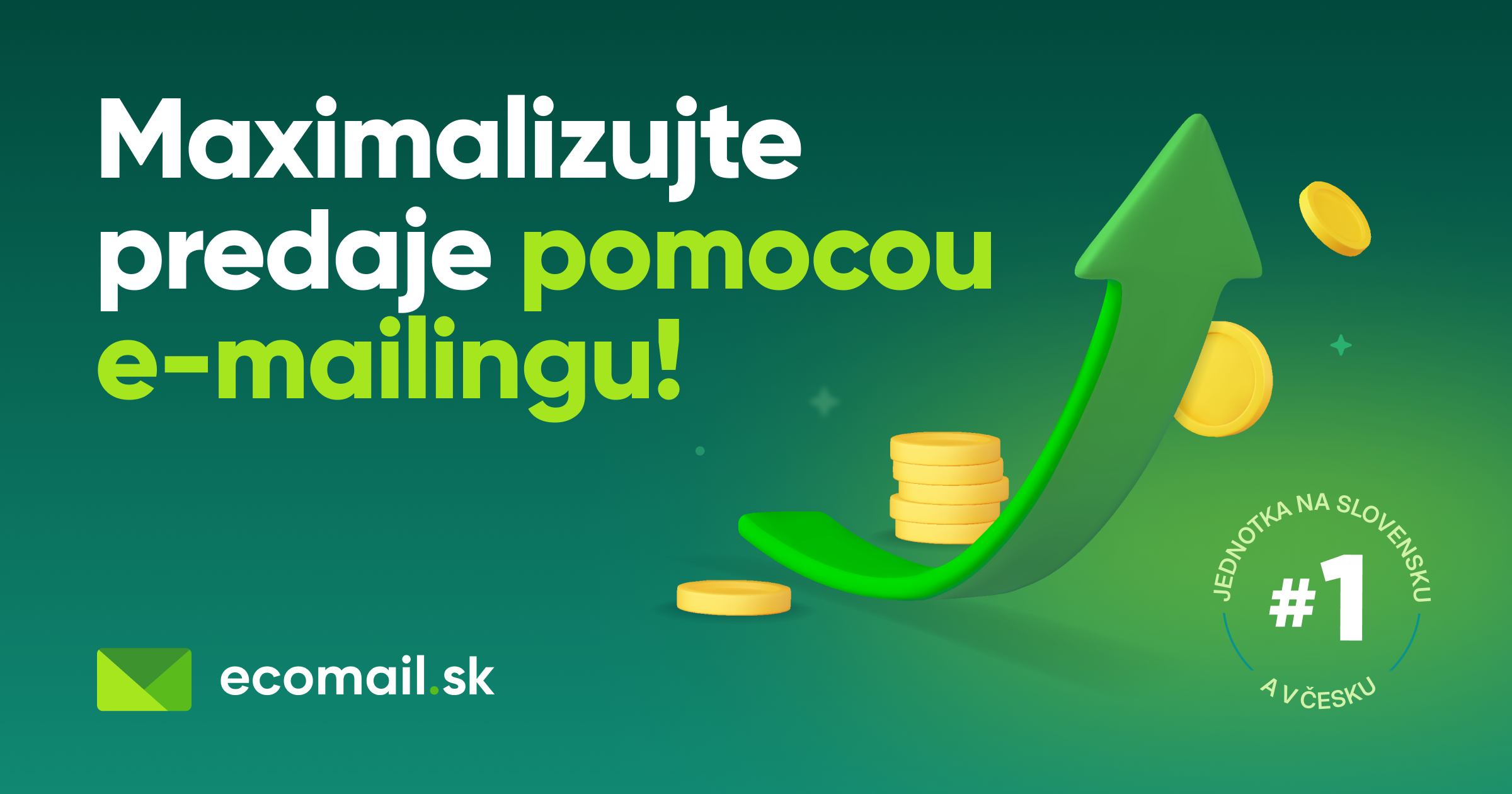 Ecomail Maximalizujte predaje pomocou e‑mail marketingu | Ecomail.sk