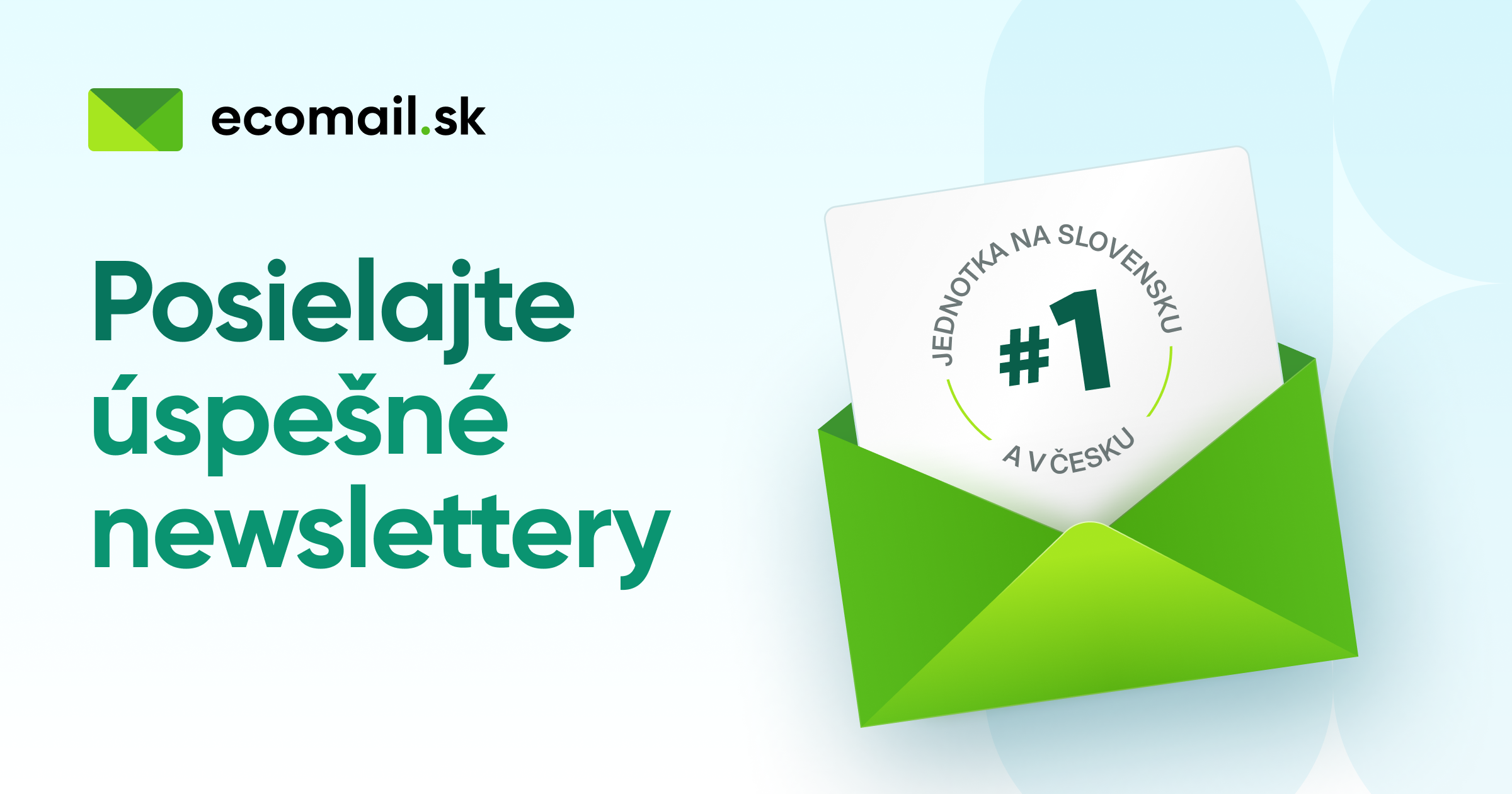 Ecomail Jednoduchá tvorba a posielanie newsletterov | Ecomail.sk